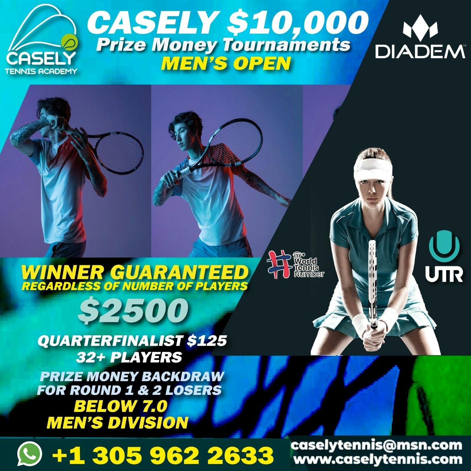 Casely $10,000 Prize Money Tournaments