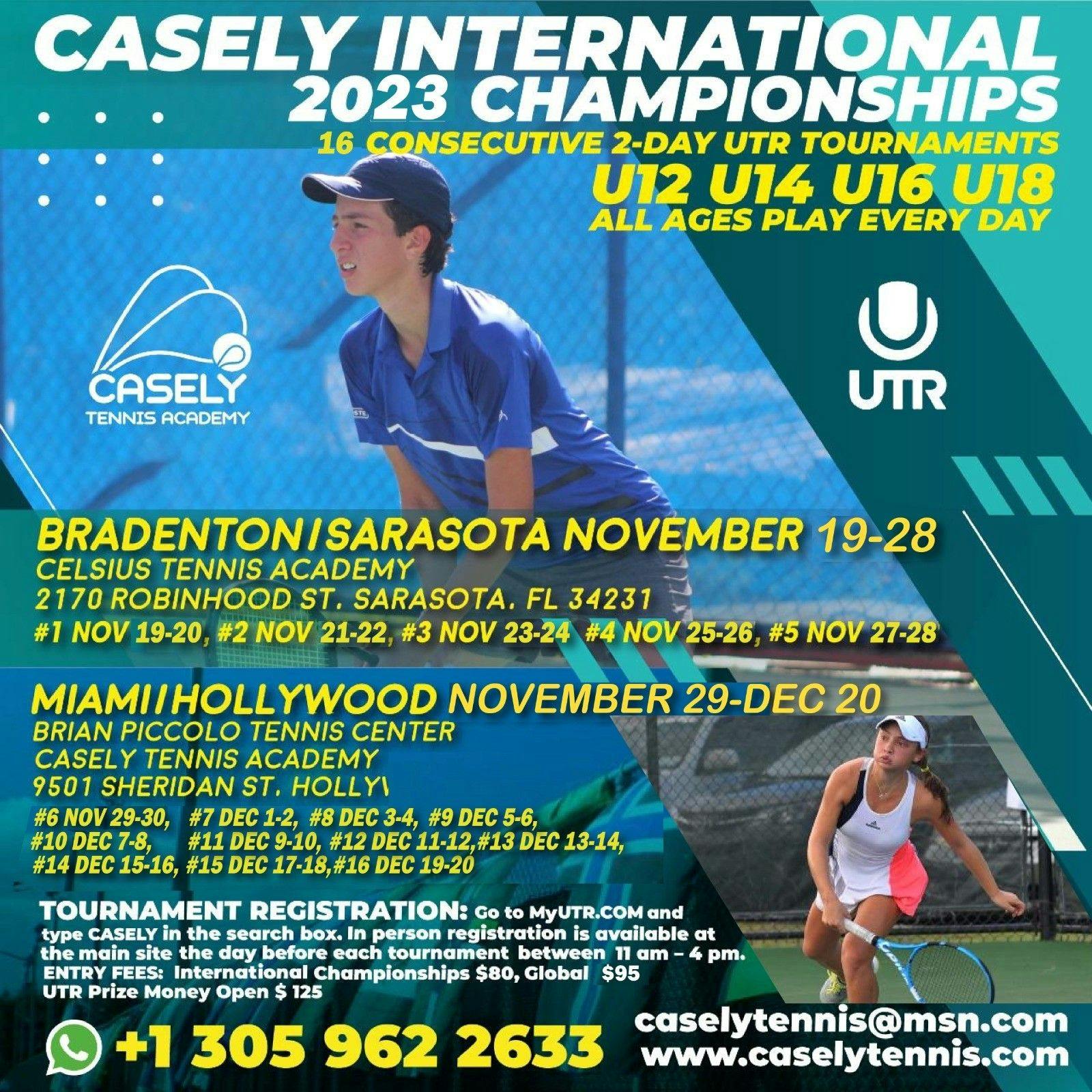Casely $10,000 Prize Money Tournamentss